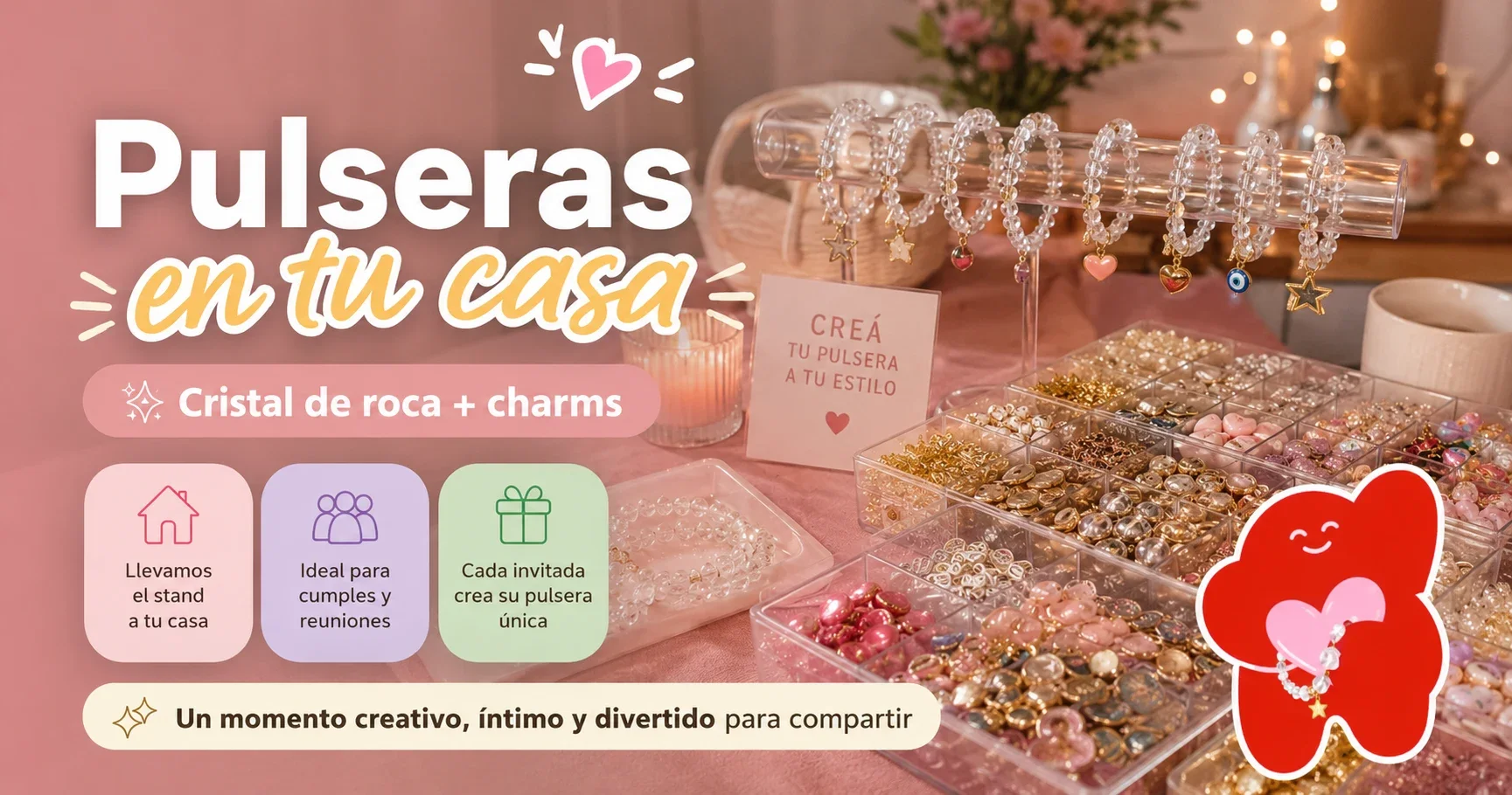 Reservá y Llevamos las pulseras a tu Casa!!